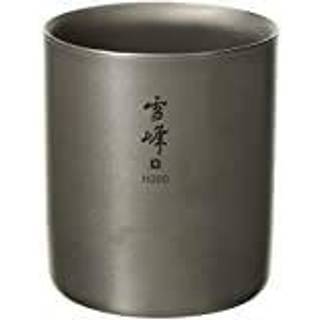 Snow Peak Double Wall Stacking Mug 200 Titanium