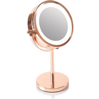 RIO Rose gold mirror make-up spejl med LED-lys 1 stk. - 1 stk.