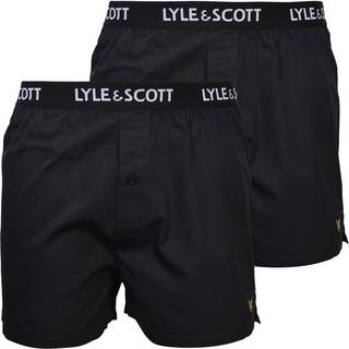 Lyle & Scott Lyle & Scott 100% Bomuldsvævede Bokser Shorts 2 Pakke