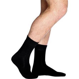 Boody Eco Wear Strømper Herre Work Boot i økologisk bambus - sort Str. 45-50