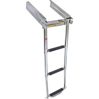 Kassettestige, 4 trin, 114.5 cm udfoldet, 46.7 x 32 x 7.3 cm