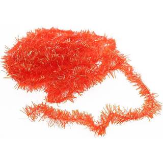 Cactus Chenille Fl Orange 15mm