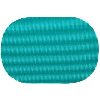 Kraftware 32036 Fishnet Placemat DZ Oval Teal