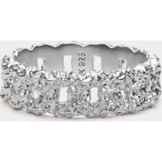 IX Crunchy Curb Ring Silver