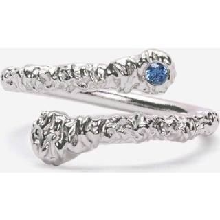 IX Crunchy Blue Nature Ring Silver