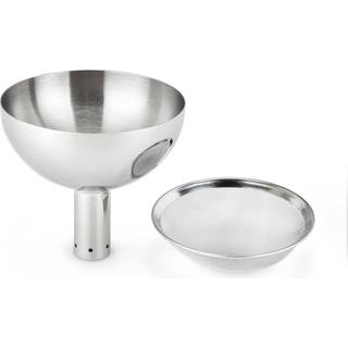 ?gte springvand Aerating Decanter Funnel R?d og hvidvinstragt med mesh sediment sil tilbeh?r til rustfrit st?l 2-delt s?t