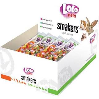 Lolo Pets Smakers box for gerbils & rabbit grønsager 12 pcs./box