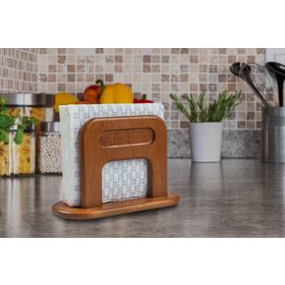 Whitecap 62432 teak traditionel serviet indehaver