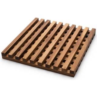 Ironwood Gourmet Venetian Trivet 10 x 10 x 1 inches Acacia Wood