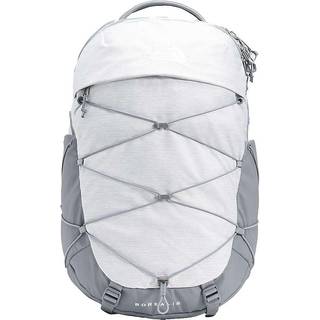North Face Women's Borealis Commuter Laptop Rygs?k TNF White Metallic M? Lange/Mid Gray One St?rrelse