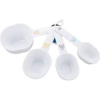 Måling af kopper hvid 4 stk