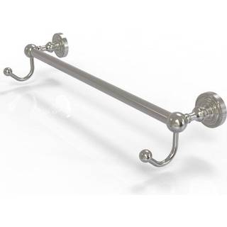 Allied Brass DT-41-30-HK Dottingham Collection 30 tommer integrerede kroge h?ndkl?destang 30"""" satin nikkel