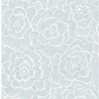 Nuwallpaper NUS4048 Saraya Peel & Stick tapet Blå