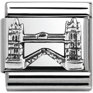 Nomination Tower Bridge Charm - Stainless Steel - Silver