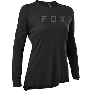 FOX Flexair Pro Langærmet Trøje til Kvinder Plum - Størrelse Medium