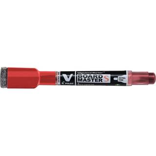 Pilot  V Board Master Small EF bullet tip red w/eraser and magnet