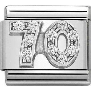 Nomination 70th Birthday Charm - Silver