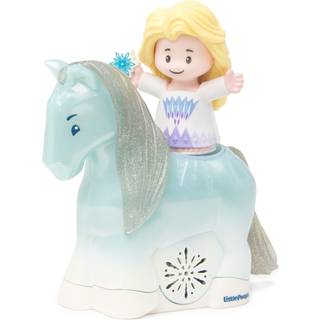 Fisher-Price Little People Toddler Toys Disney Frozen Elsa & Nokk Figur s?t med lys og lyde til b?rnehave b?rn i alderen 18+ m?neder