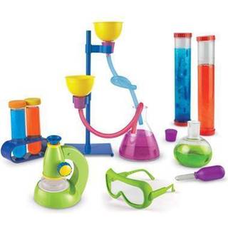 L?ring af ressourcer Prim?r videnskab Deluxe Lab Set - 45 stykker i alderen 3+ b?rnehave -videnskabss?t Stem Leget?j Videnskabseksperimenter til