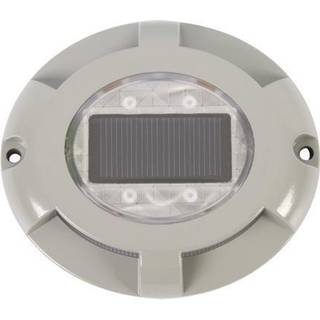 Brobelysning Dock Edge Panoramic Light, LED, med solcelleopladning, grå