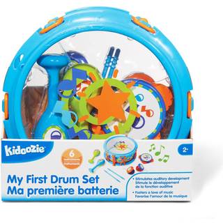 Kidoozie My First Drum Set 6 instrumenter til b?rn i alderen 2 ?r og ?ldre