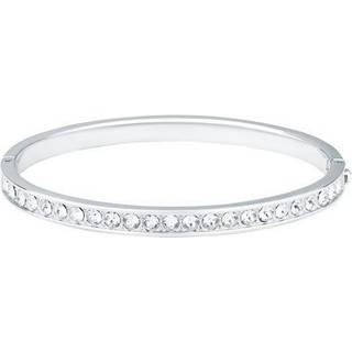 Ted Baker Clemara Hinge Crystal Silver Bangle - Adjustable