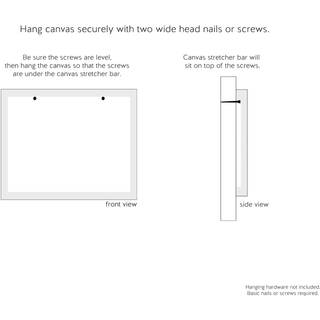 Stupell Industries på Lake Time sætning Boat Oar Over Blue Canvas Wall Art Design af Daphne Polselli