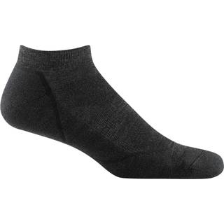 Darn Tough Men's Light Hiker No Show Lightweight with Cushion Black, XL (46-49.5)