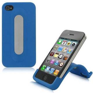 Xtrememac IPP-SS4-23 Snap Stand for iPhone 4-Blå
