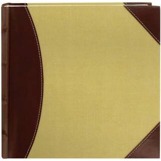 Pioneer fotoalbum Brown & Beige Pioneer 2-Up High CapacityPhoto Album 8 """" X8 """" 300 Lommer 4x6