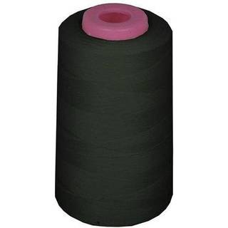 La Linen 100% polyester kegle serger tr?d sort