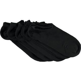 Topeco 5-pak Men Bamboo Sneaker Socks - Black - Str 43/46