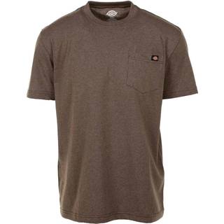 Dickies m?nds tungv?gtbes?tning hals kort?rmet tee chokoladebrunt medium