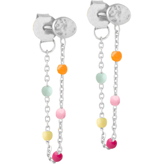 Enamel Lola Rainbow Øreringe Sølv E140S - Dame - 925 Sterling Silver