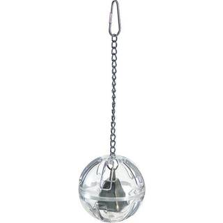 Featherland Paradise | Foderbold med Bell Interactive Bird Toy og Treat Dispenser | Kreative foderesystemer | Ideel til mellemstore til store fug