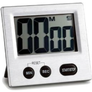 Minutur Stort diplay Digitalt Magnet Aluminium