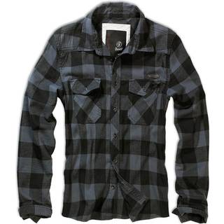Brandit Ternet Skjorte Sort / Grå checkered - 5XL
