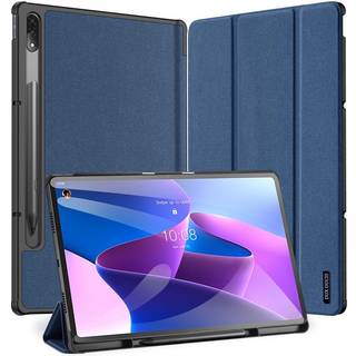 Lenovo Tab P12 Pro - DUX DUCIS Domo Series Tri-Fold Smart cover - Blå