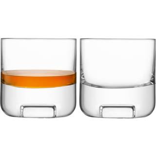 Lsa International Cask Whiskeyglas 2-pak 24 Cl - Whisky & Cognac Mundblæst Glas Klar - G1687-09-301