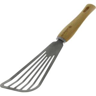de Buyer B Bois Pfannenwender flexibel - Edelstahl mit Holzgriff - Braun,Silber