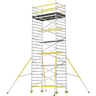 W.steps Rullestillads 1400 pk. 6,2m - 1 basispakke lav + 2 tilbygningspakker WRT 1400-6,2
