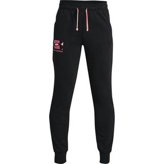 Bukser Under Armour UA RIVAL TERRY PANTS-BLK 1361715-001 Størrelse YSM