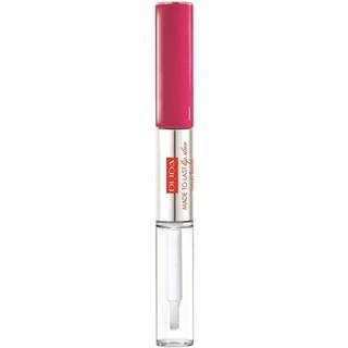 PUPA Milano Læber Lipgloss Made To Last Lip Duo No. 004 Geranium Fuchsia 8 ml () - 8 ml