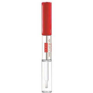 PUPA Milano Læber Lipgloss Made To Last Lip Duo No. 006 Fire Red 8 ml () - 8 ml