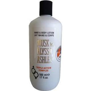 Alyssa Ashley Unisex-dufte Musk Hand & Body Lotion Triple Action Complex 500 ml (260,00 kr / 1 l) - 500 ml