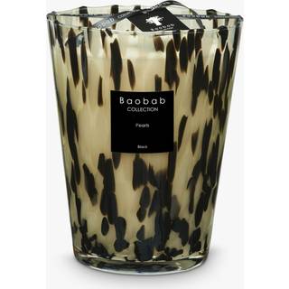 Baobab Collection Pearls Black duftlys 24 cm - 24 cm