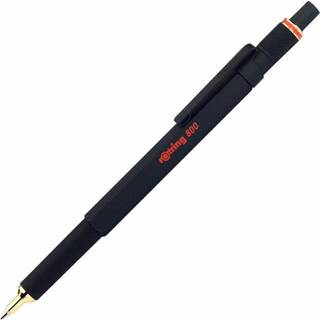 Rotring rOtring 800 kuglepen | Mellempunkt | Sort blæk | Sort tønde | Genopfyldning