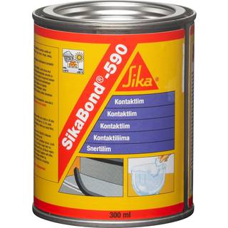 Kontaktlim Sika SikaBond 590, 300 ml, brun-gul