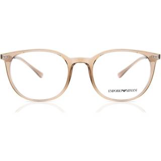 Emporio Armani Kvinde EA3168 5850 Optiske stel Injiceret Brun Transparent Pantos Normal