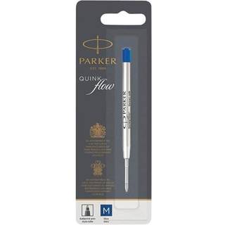 Parker PARKER QUINKflow-blækpatron til kuglepen, medium spids, blå, pakke med to